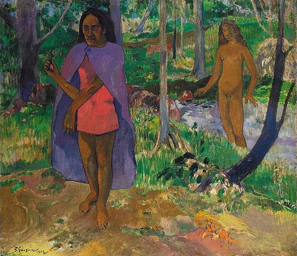 Besværgelse eller åbenbaring af Paul Gauguin