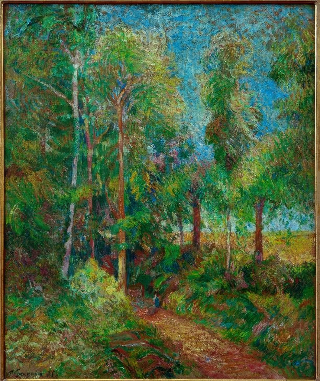 The Edge of the Forest (I) af Paul Gauguin