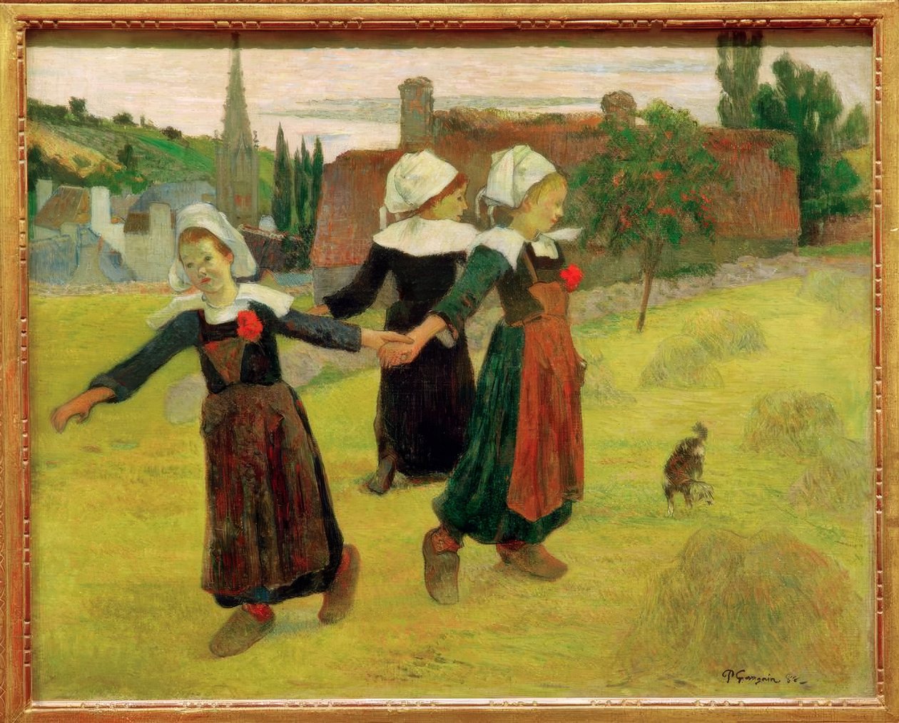 La Ronde des Petits Bretonnes af Paul Gauguin