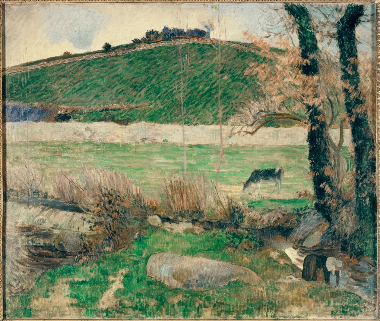 Det lille vandløb, Pont-Aven af Paul Gauguin