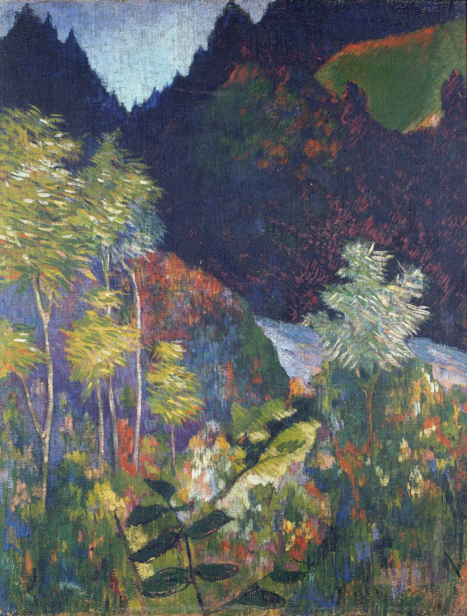 Landskab af Paul Gauguin