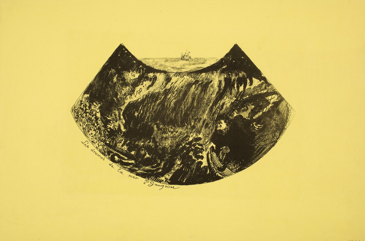 Havdramaer- Nedstigning til Maelstro ... af Paul Gauguin