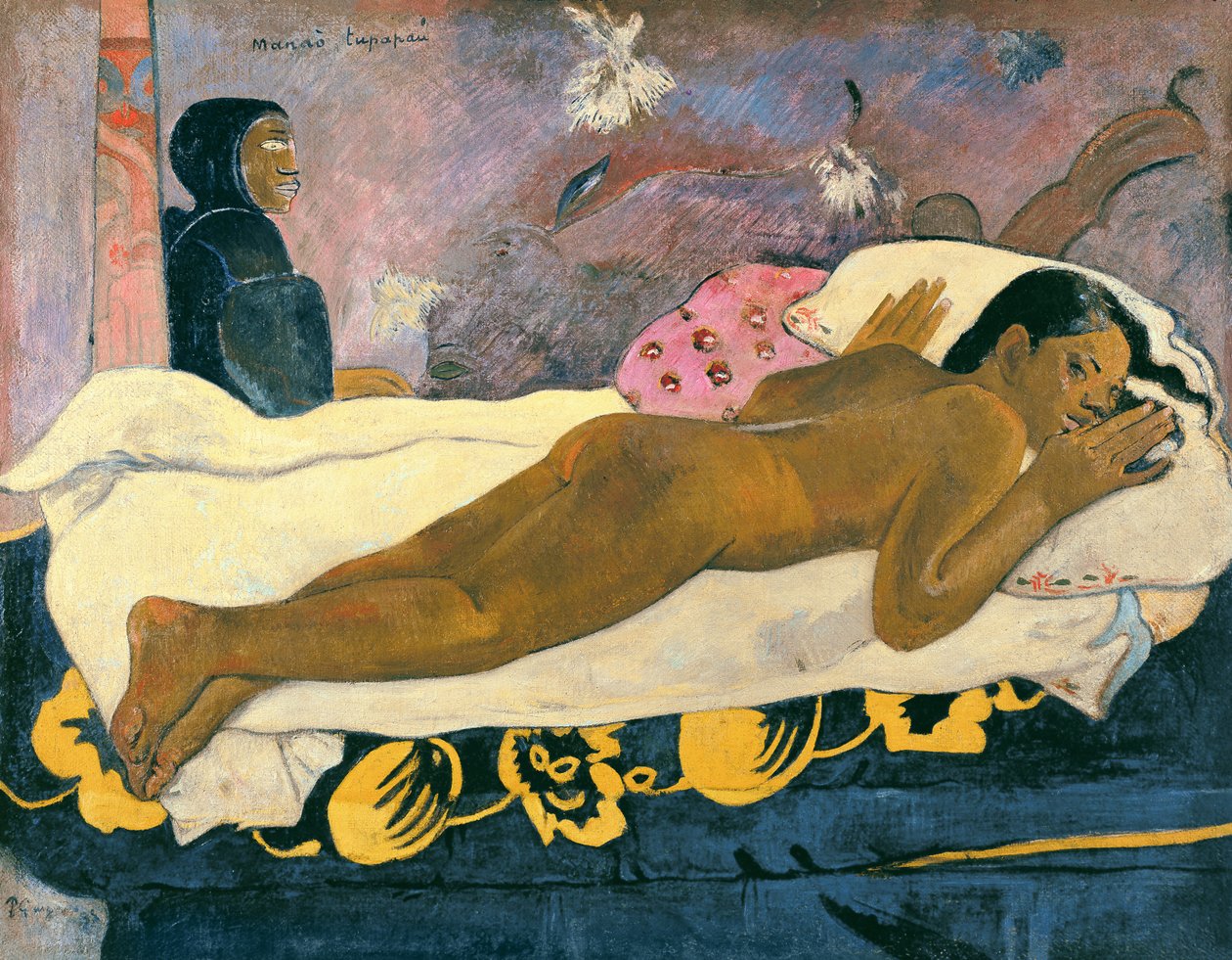 Manao Tupapau (The Spirit of the Dead Watches), 1892 af Paul Gauguin