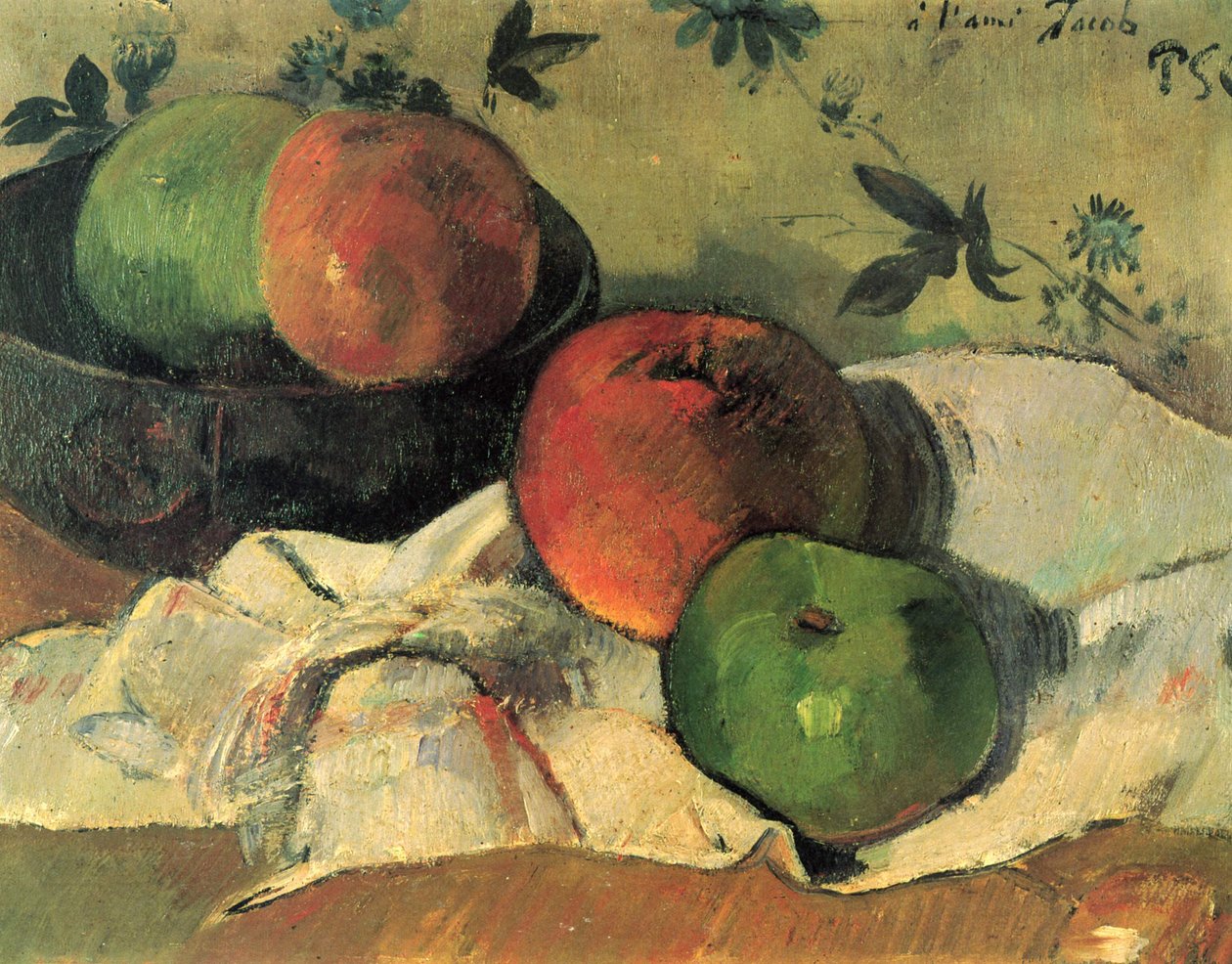 Stilleben til vennen Jacob af Paul Gauguin