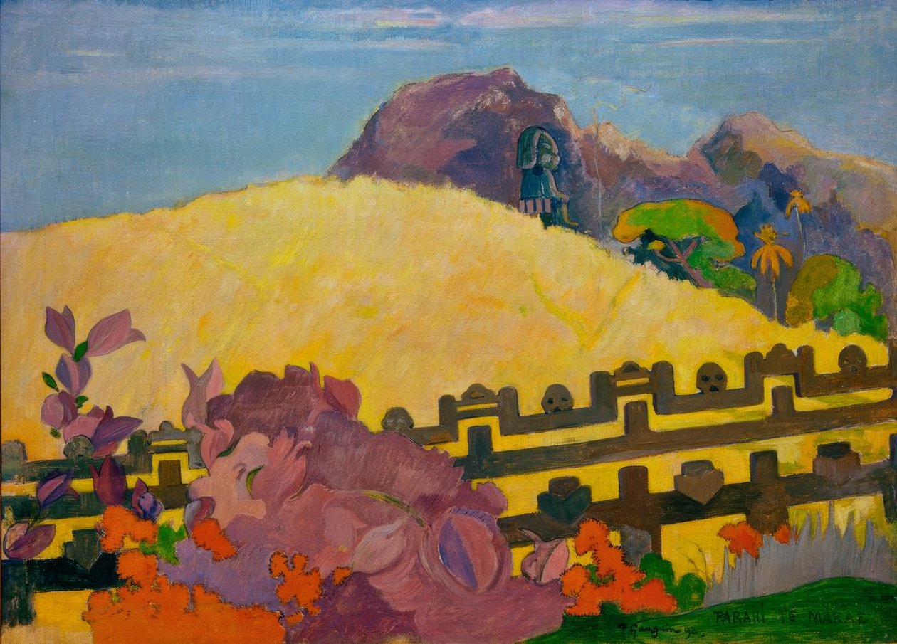 Parahi te marae af Paul Gauguin