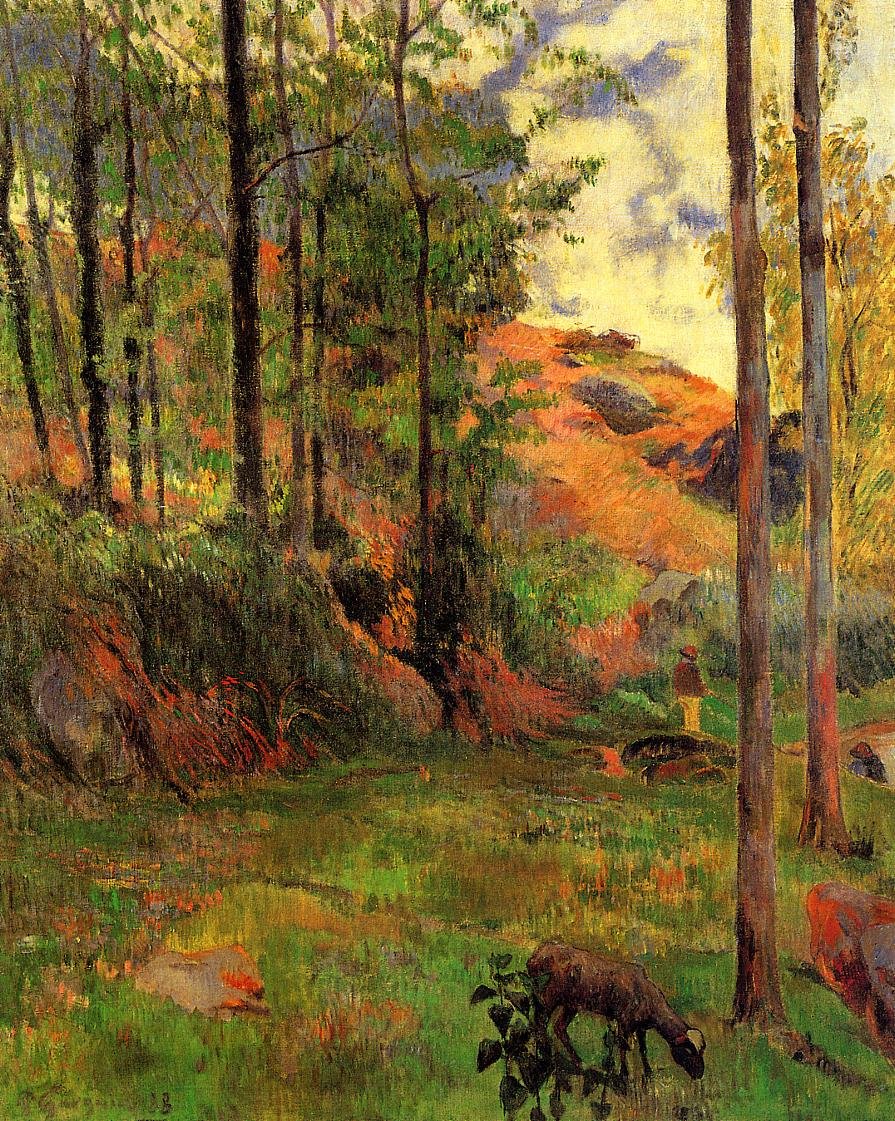 Vejen ned til Aven af Paul Gauguin