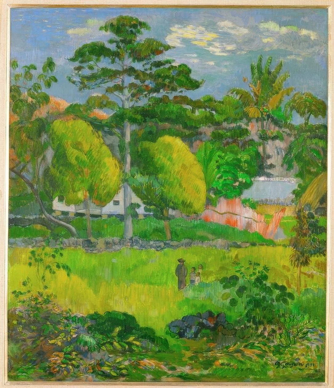 På landet af Paul Gauguin