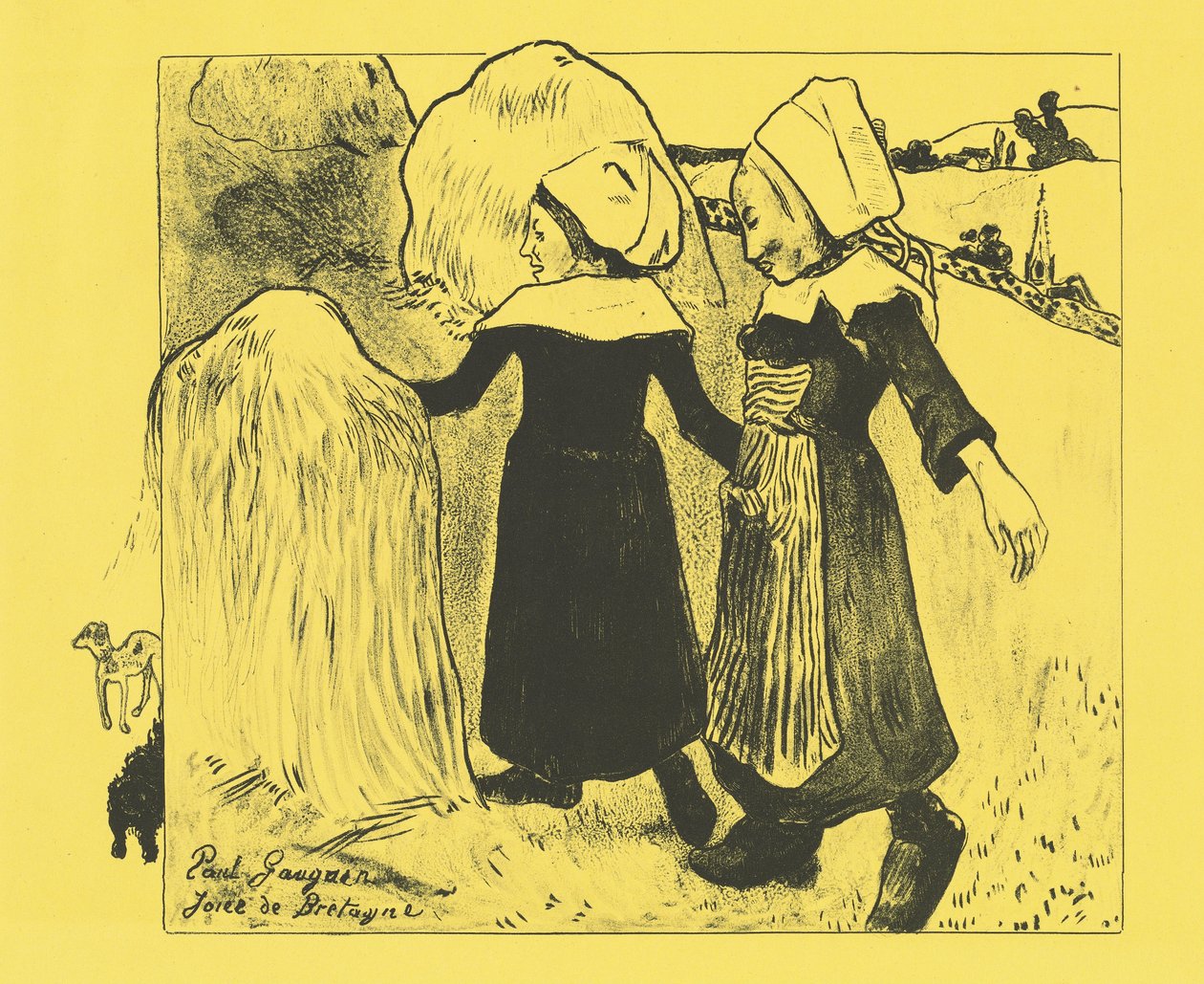Fornøjelser i Bretagne af Paul Gauguin