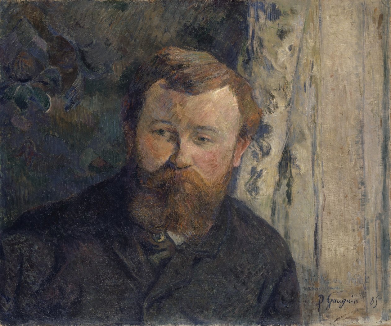 Portræt af Achille Granchi Taylor, 1885 af Paul Gauguin