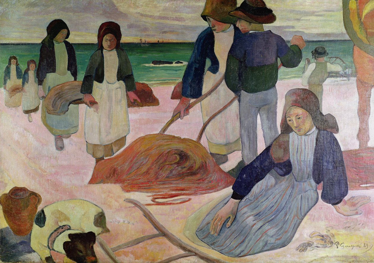 Tangsamlere, 1889 af Paul Gauguin