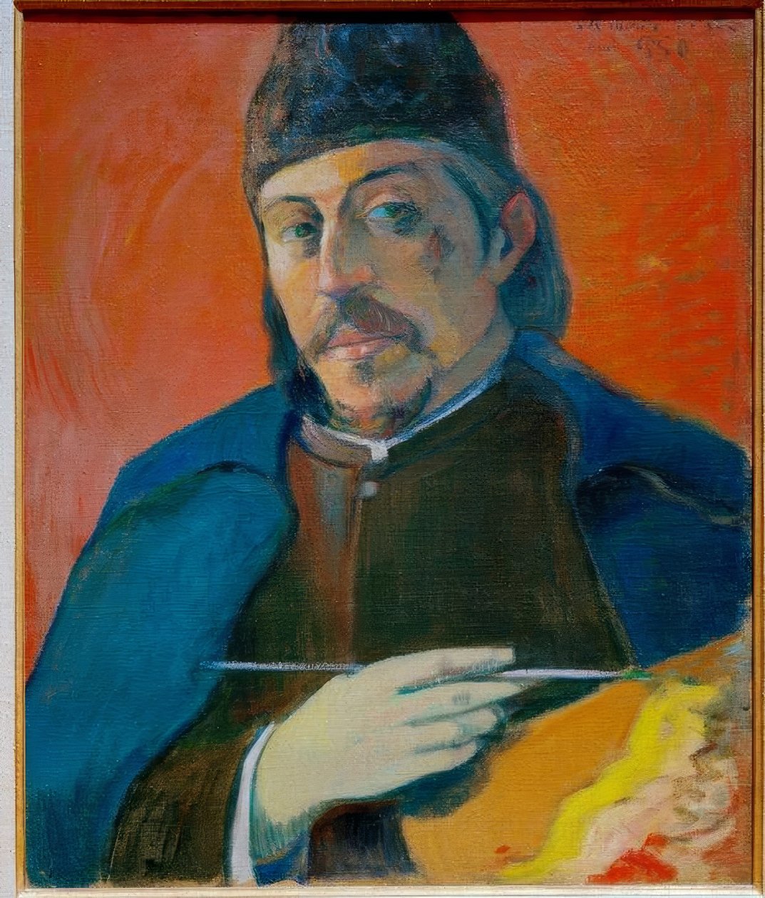 Selvportræt med palet af Paul Gauguin