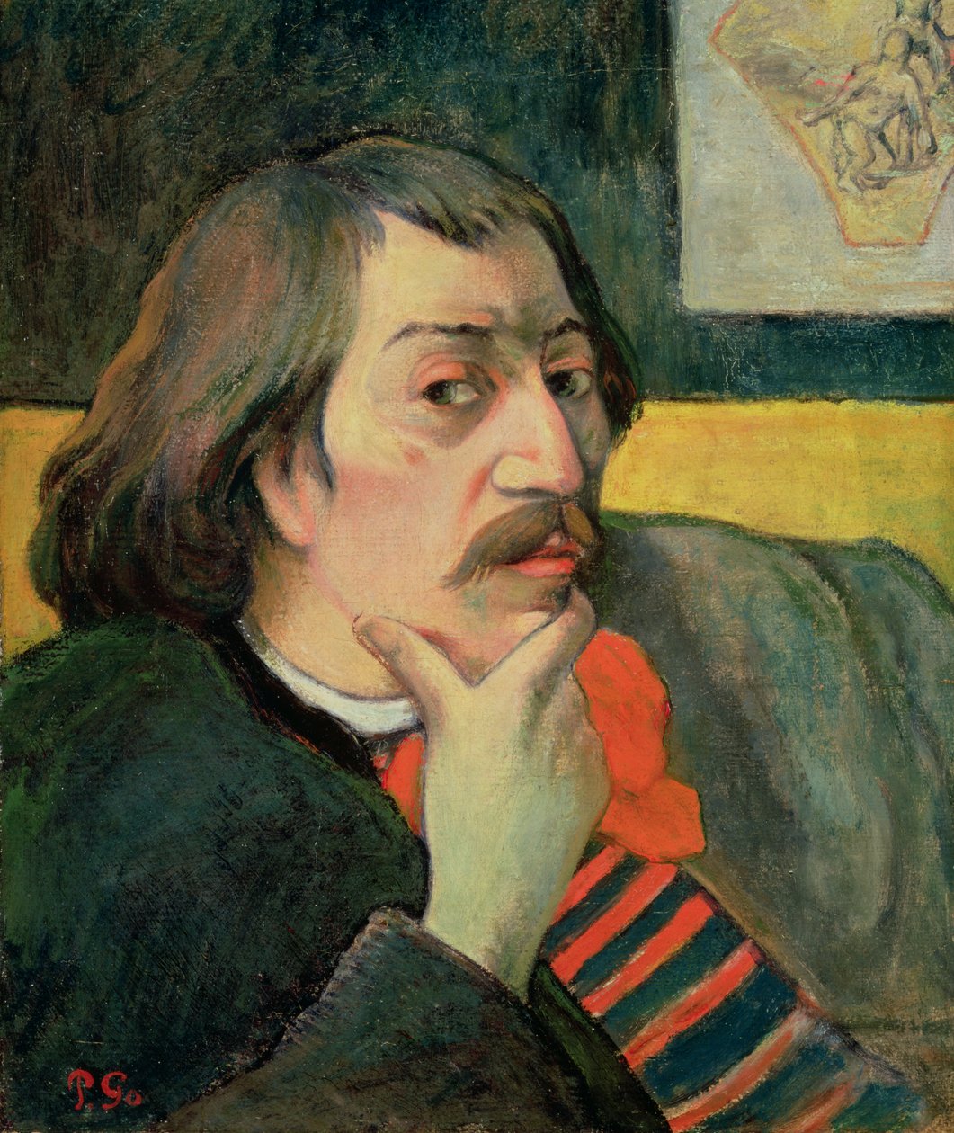 Selvportræt, ca. 1893 af Paul Gauguin