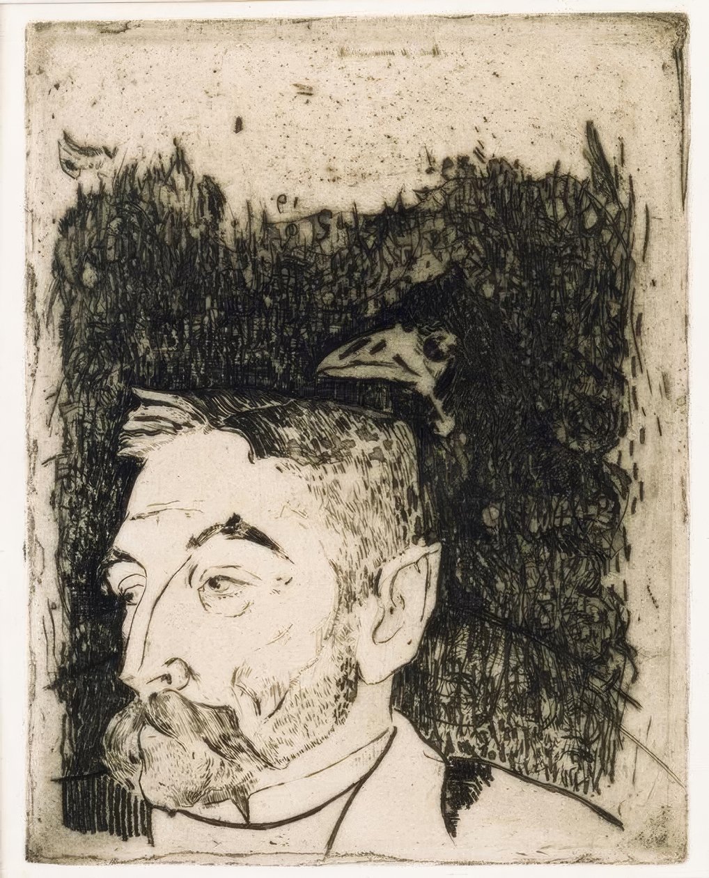Stephane Mallarme af Paul Gauguin