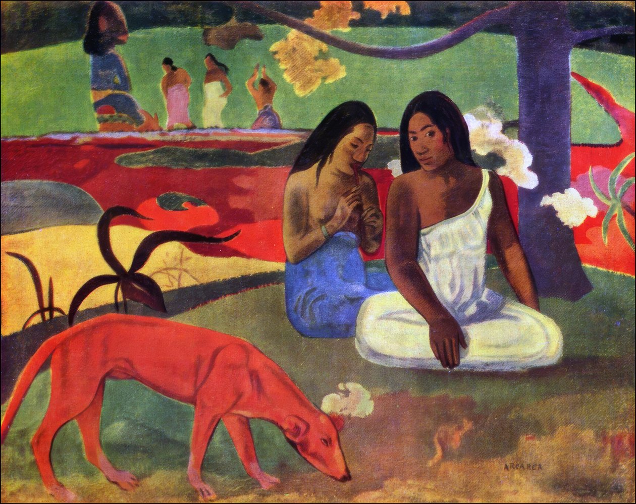 Tahiti: Arearea eller Joyousness, Paul Gauguin (1892) af Paul Gauguin