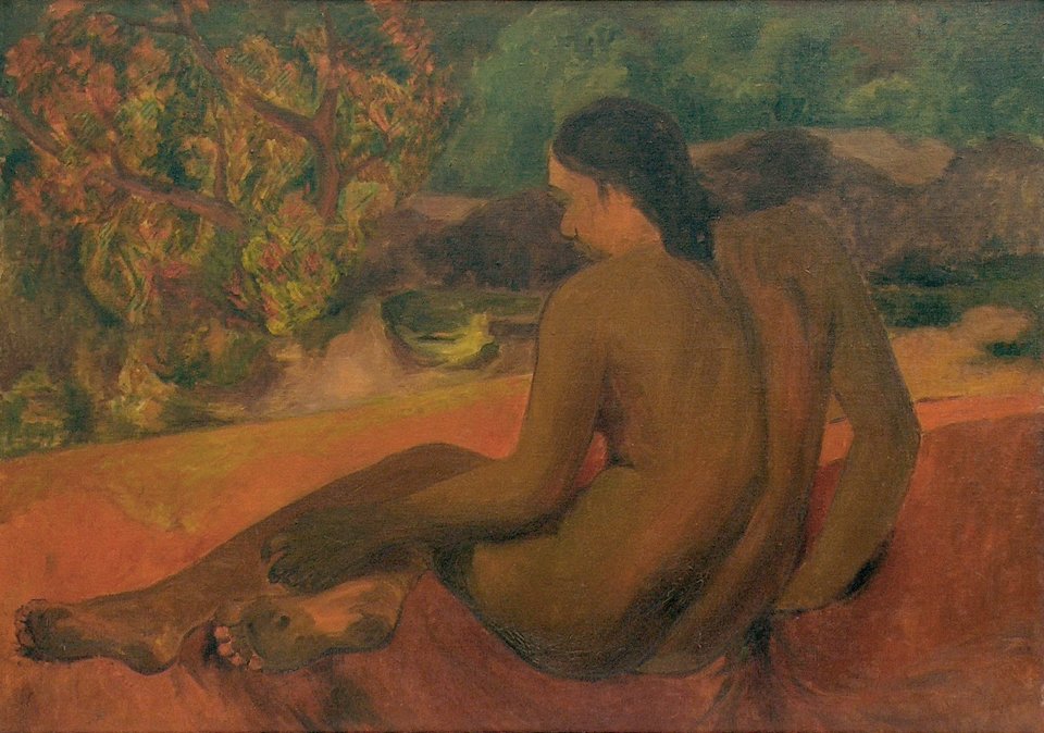 Tahitisk pige af Paul Gauguin