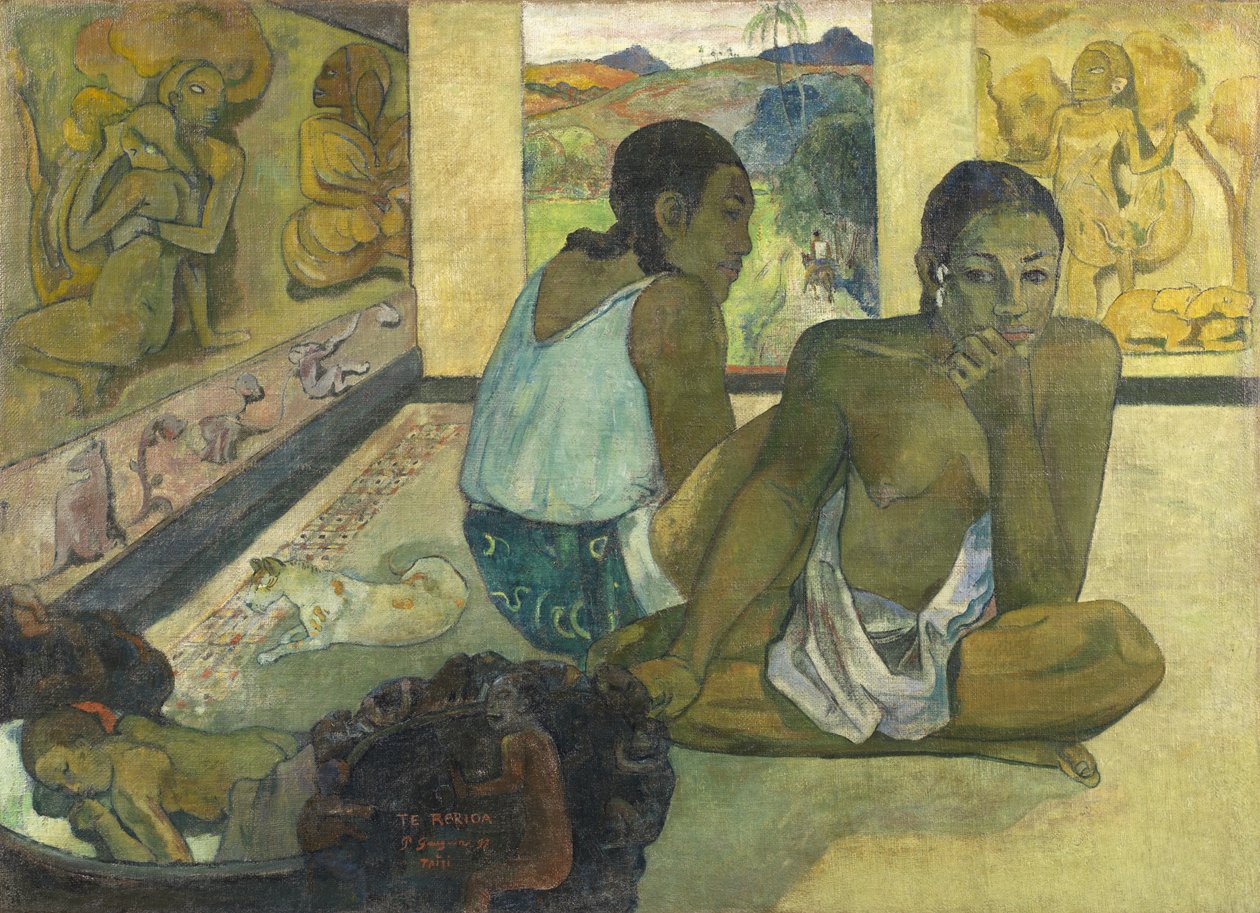 Te Rerioa (Day Dreaming), 1897 (for detaljer se 65741) af Paul Gauguin