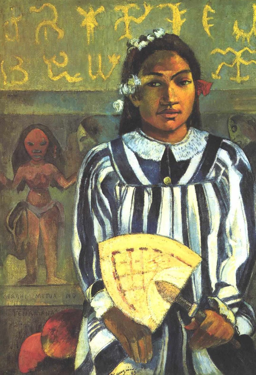 Tehamana har mange forfædre af Paul Gauguin