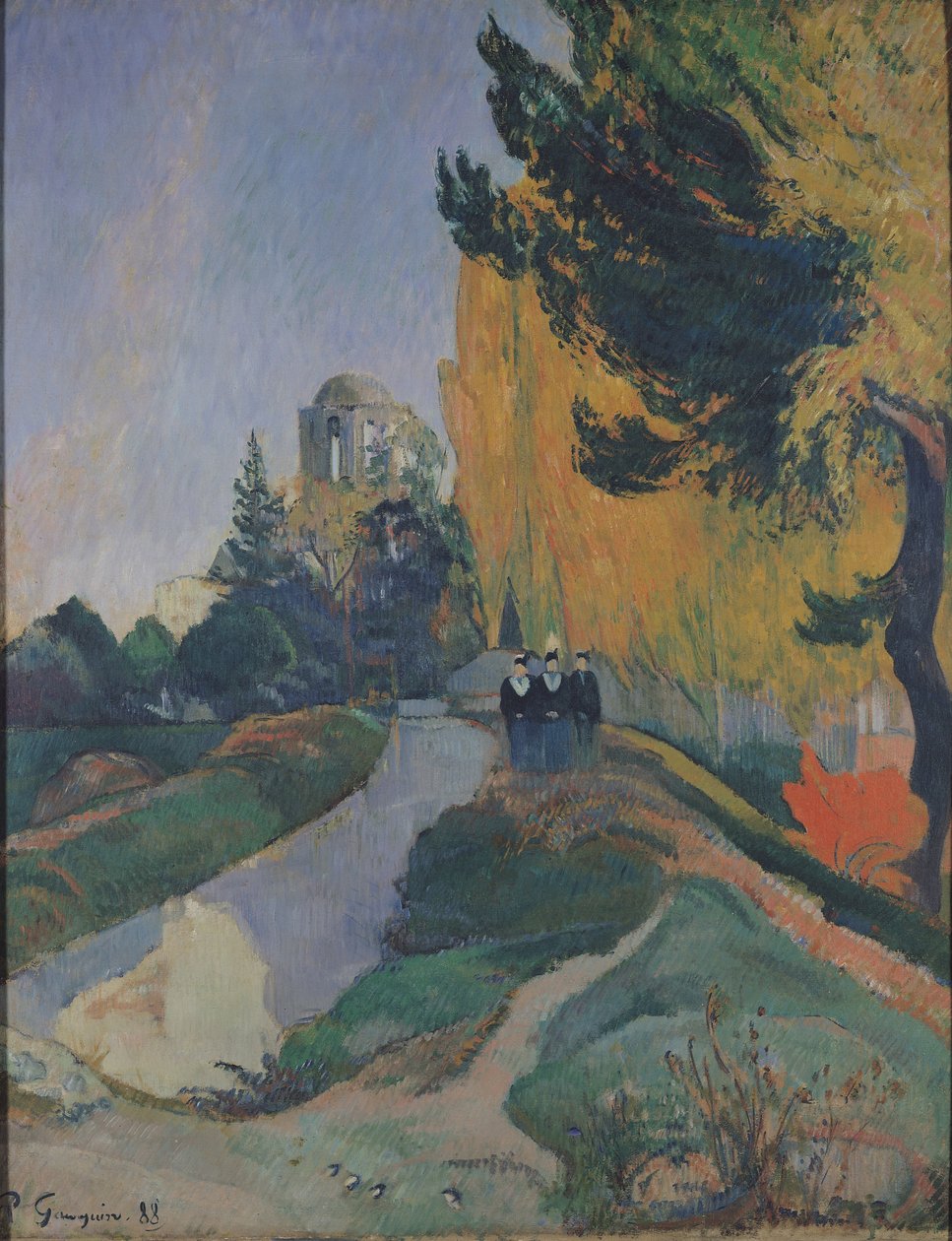 Alyscamps, Arles, 1888 af Paul Gauguin