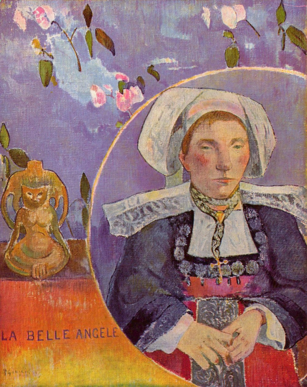 Den smukke Angèle af Paul Gauguin