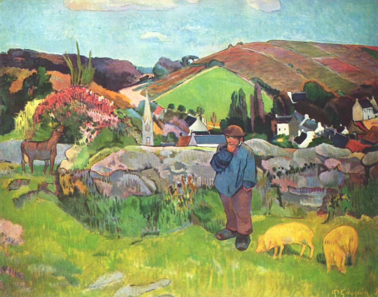Svinebesætningen af Paul Gauguin