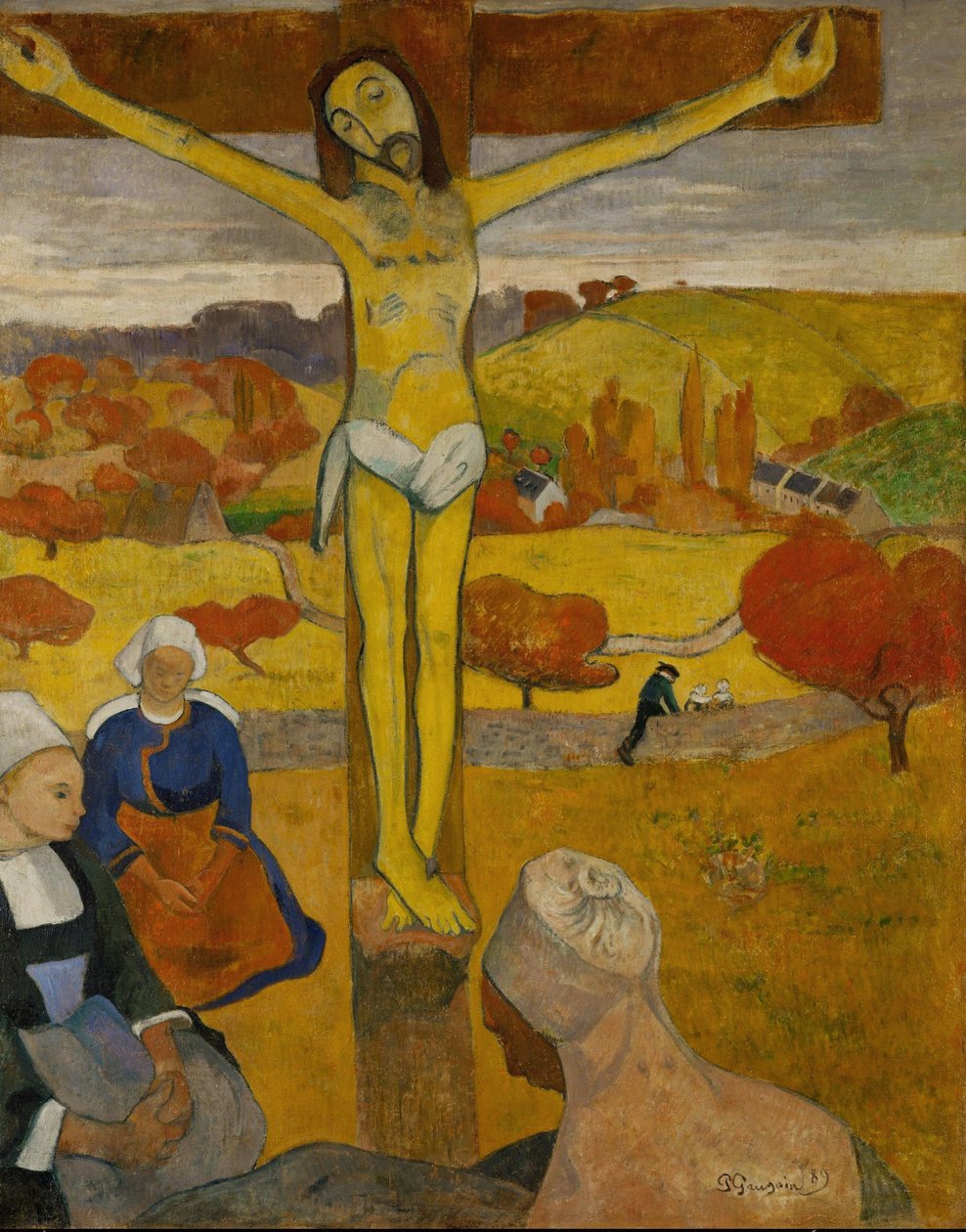 Den gule Kristus af Paul Gauguin