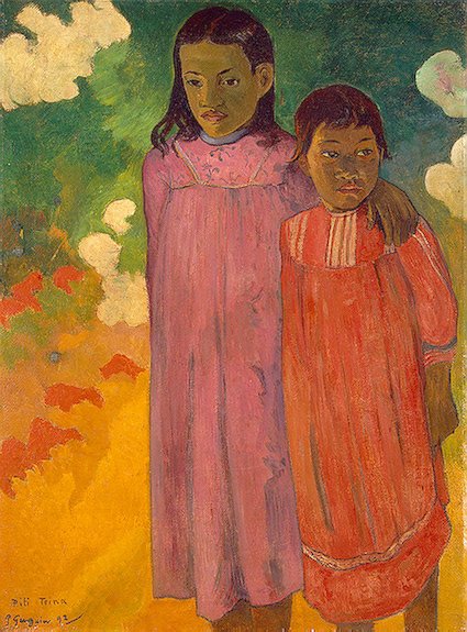 To søstre af Paul Gauguin