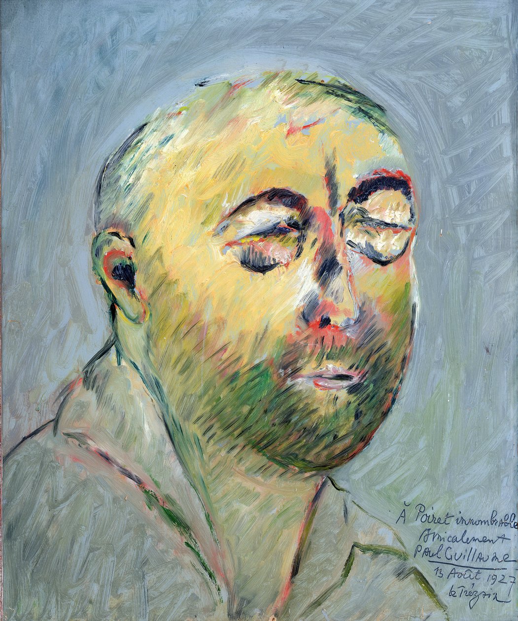 Portræt af Paul Poiret, 1927 af Paul Guillaume