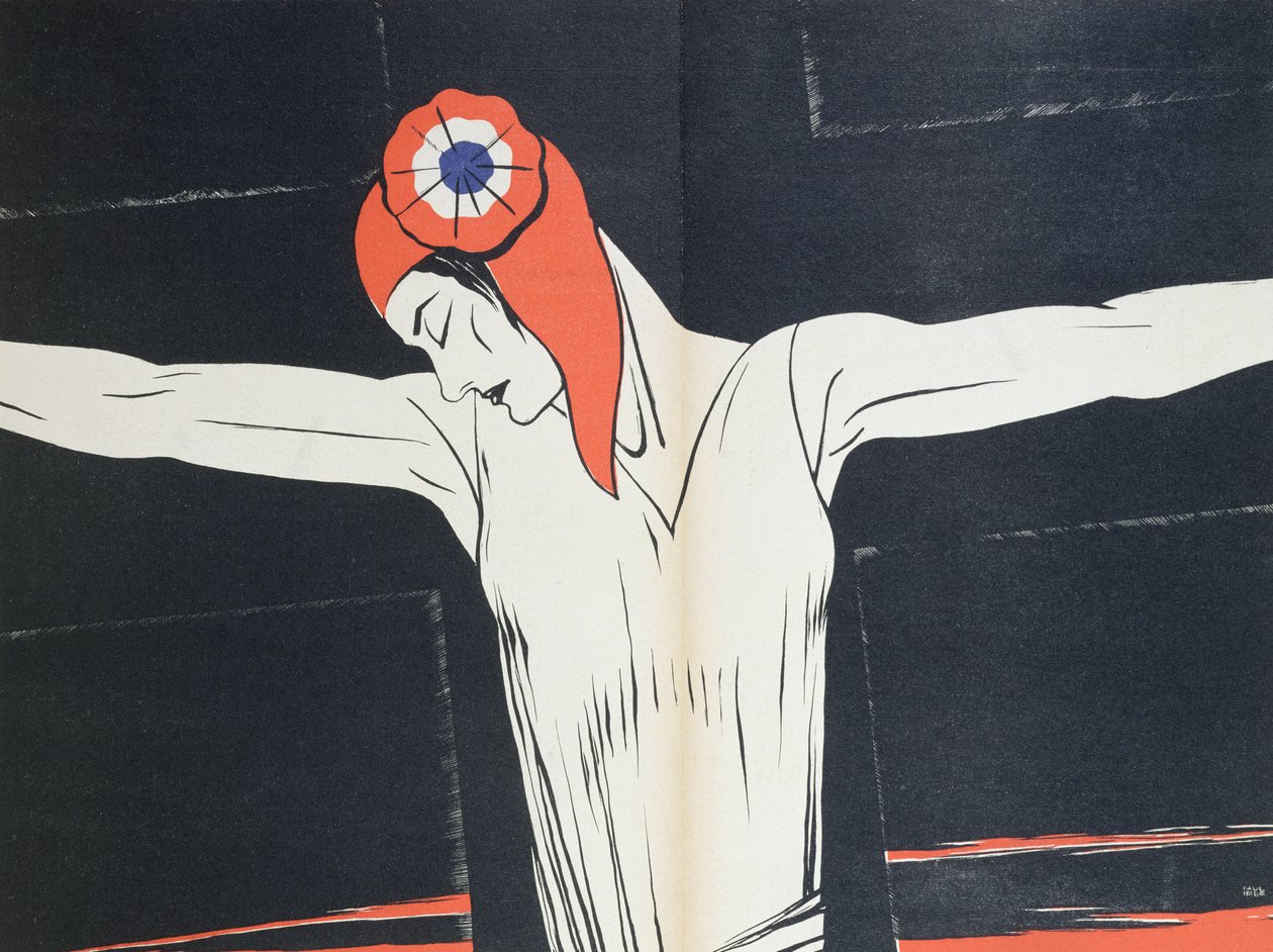 Marianne Crucified, illustration fra 