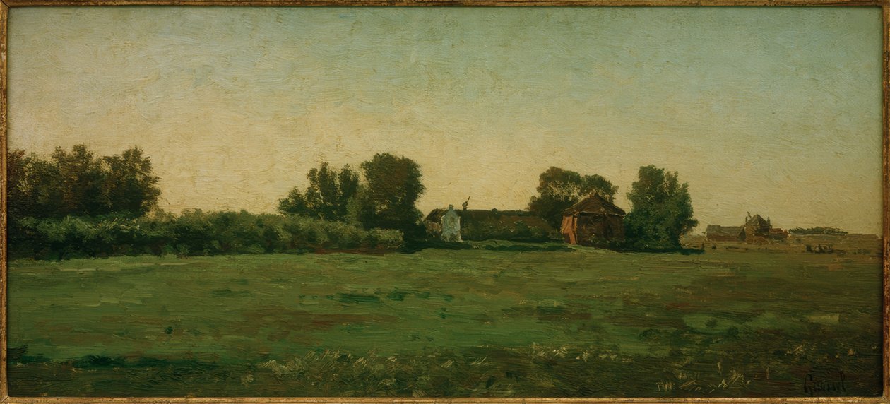 Landskab med gårde af Paul Joseph Constantin Gabriel