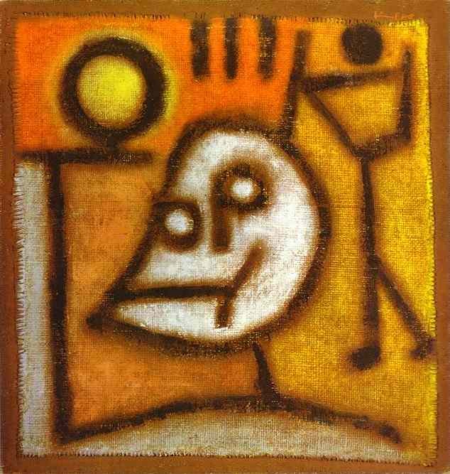 Død og ild af Paul Klee