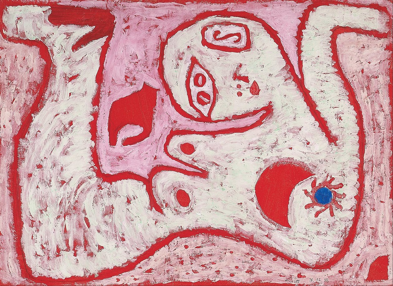 En kvinde for guder af Paul Klee