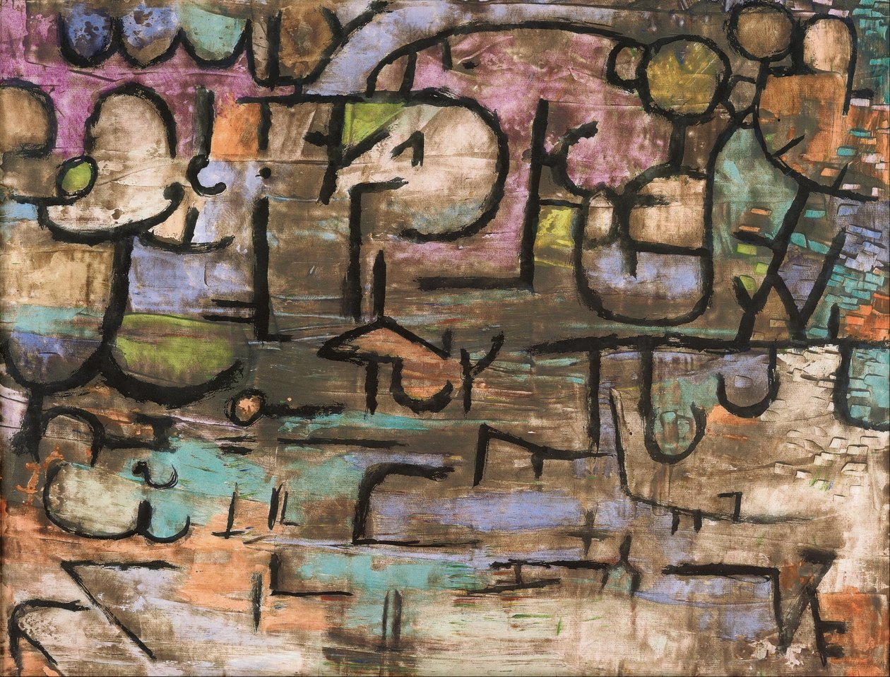 Efter syndfloden af Paul Klee