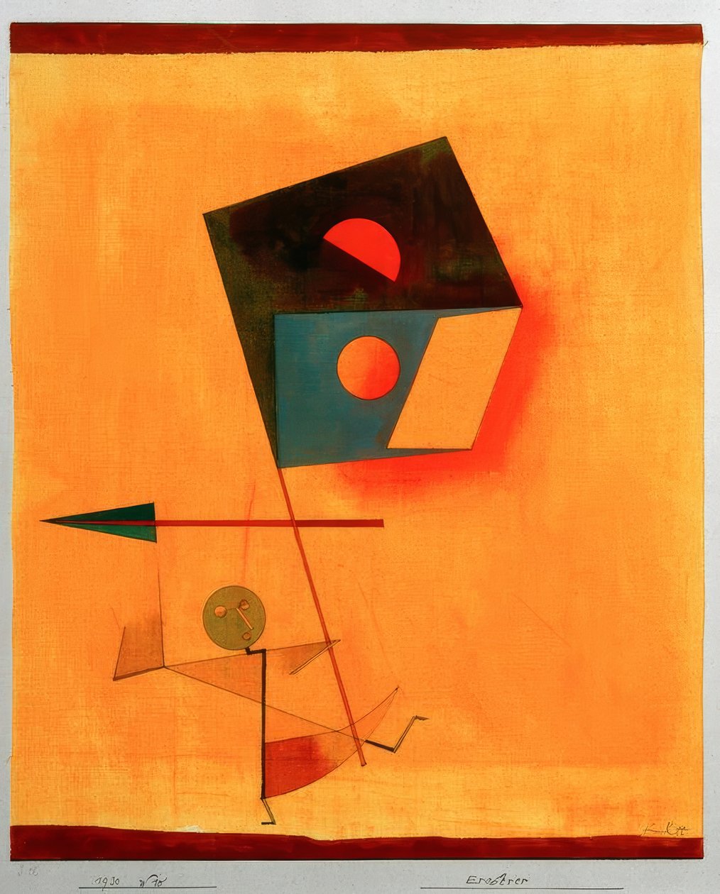 Arabisk by af Paul Klee