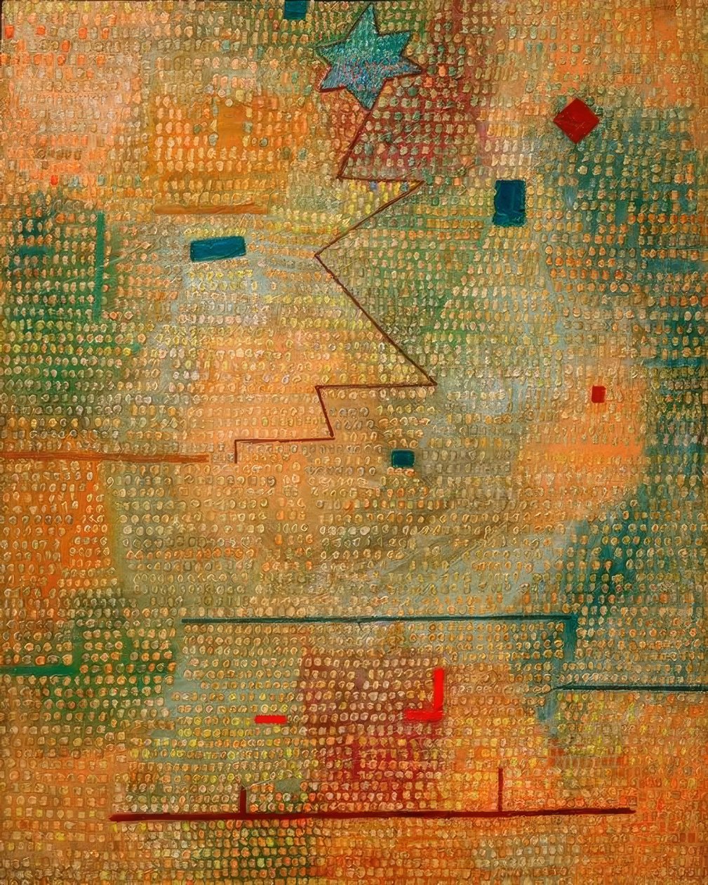 Stigende stjerne af Paul Klee