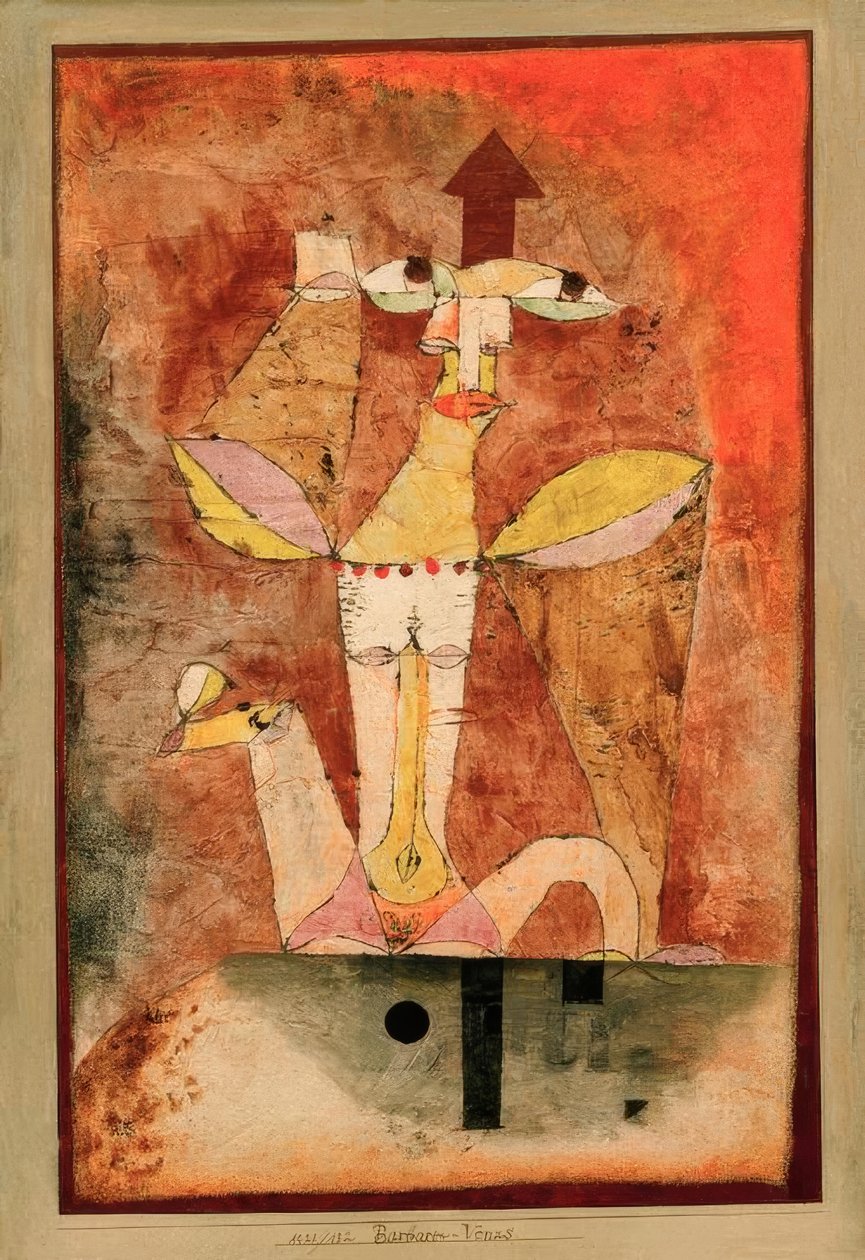 Barbarisk Venus af Paul Klee