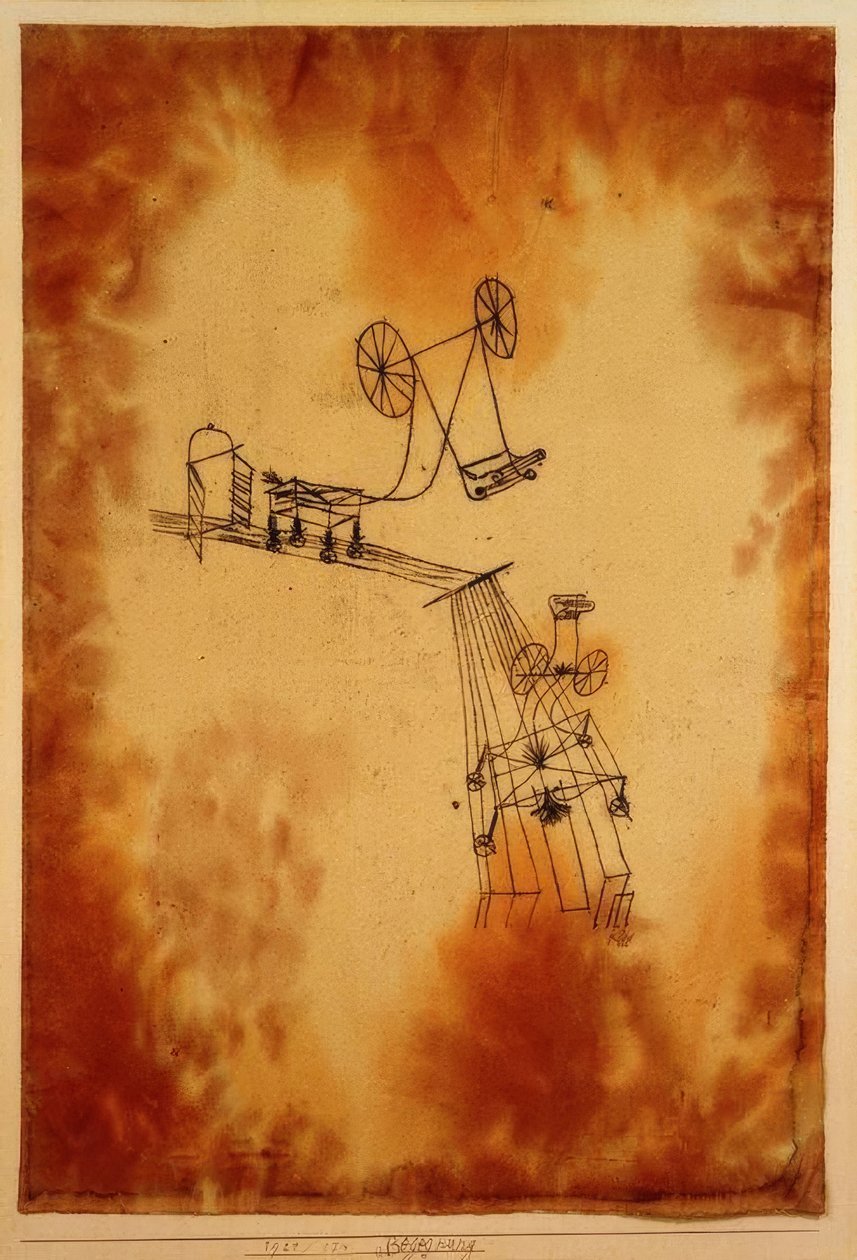 komme ud for af Paul Klee