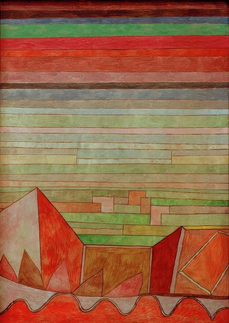 Udsigt til frugtlandet af Paul Klee