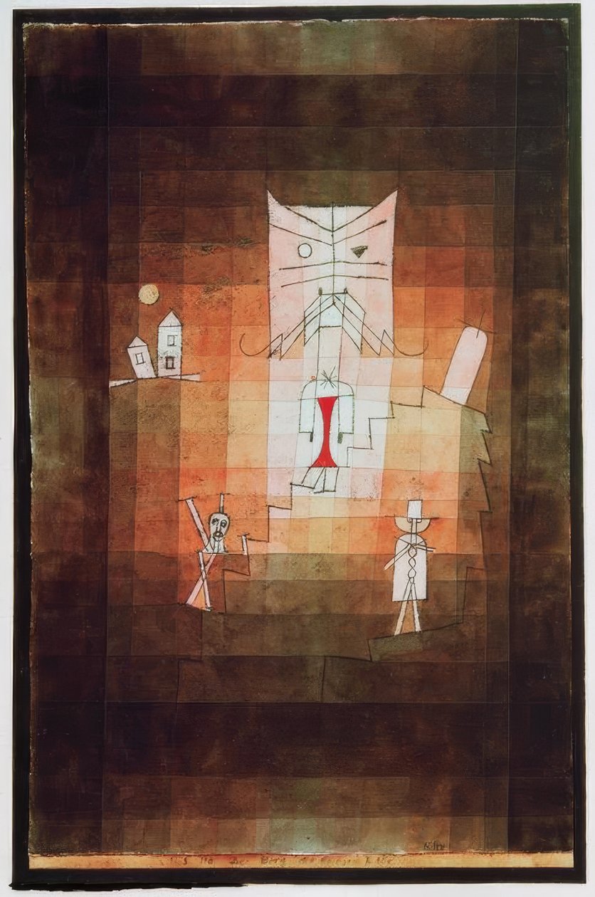 Bjerget af den hellige kat af Paul Klee