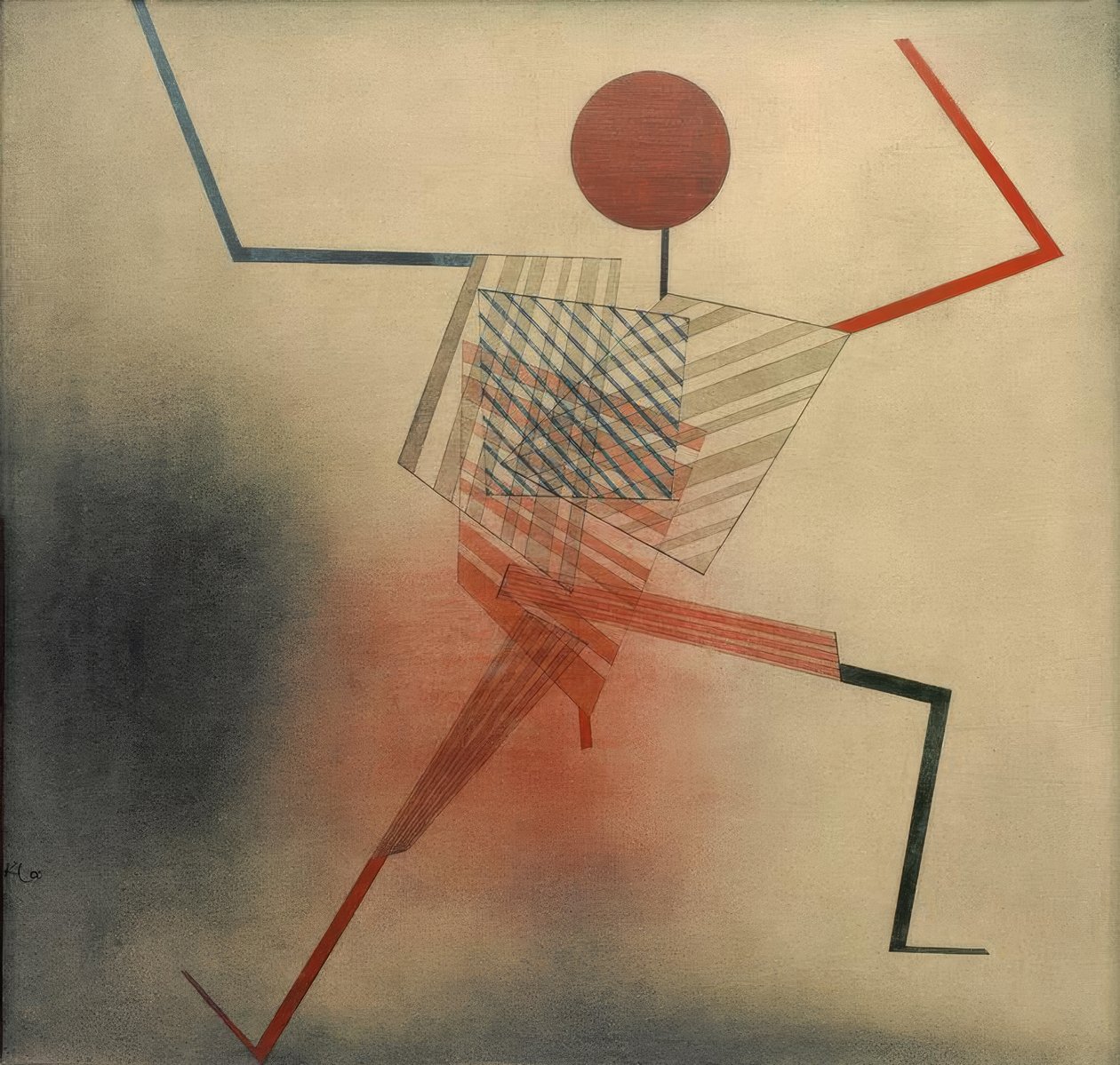 Der Springer af Paul Klee