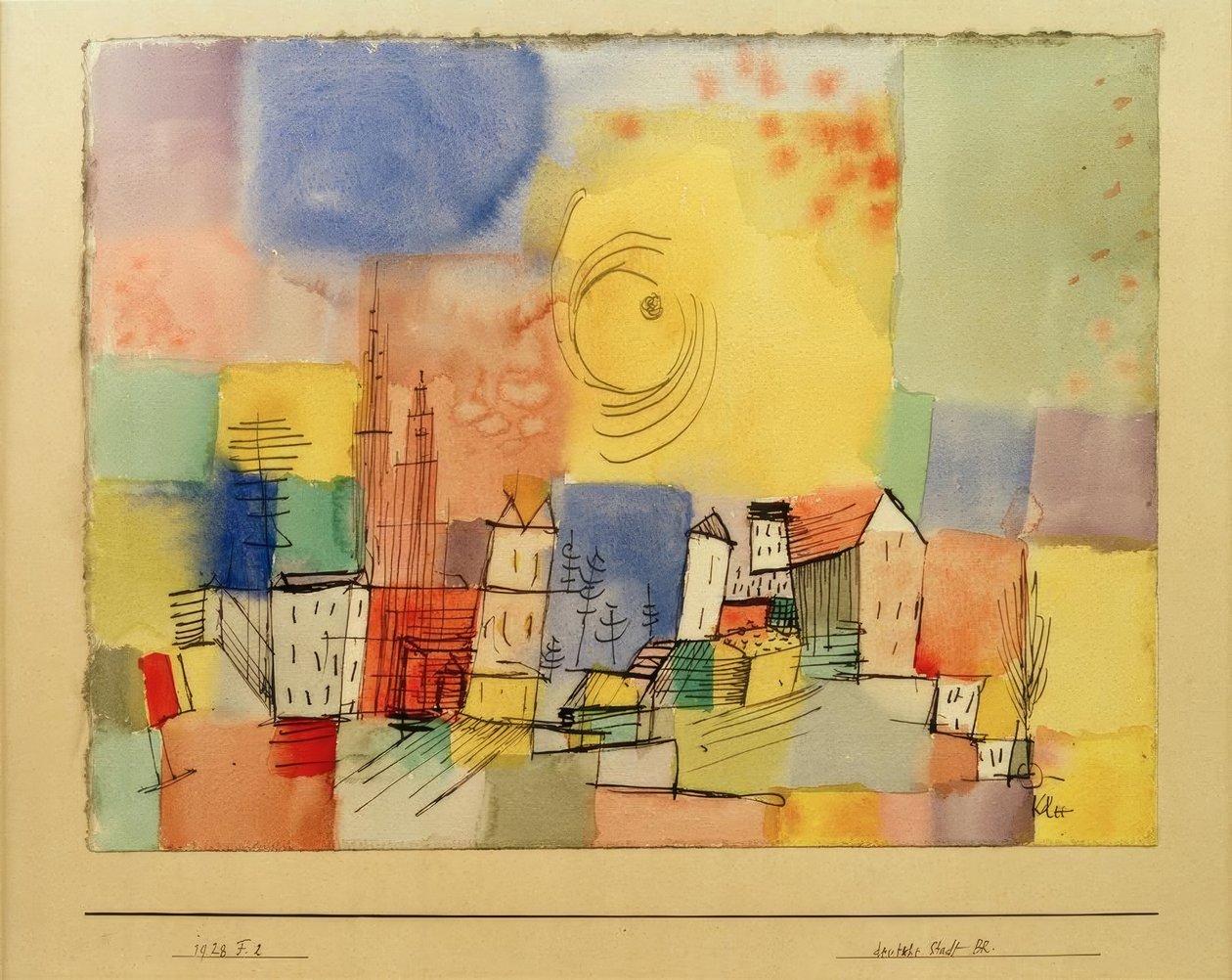 Tysk by BR af Paul Klee