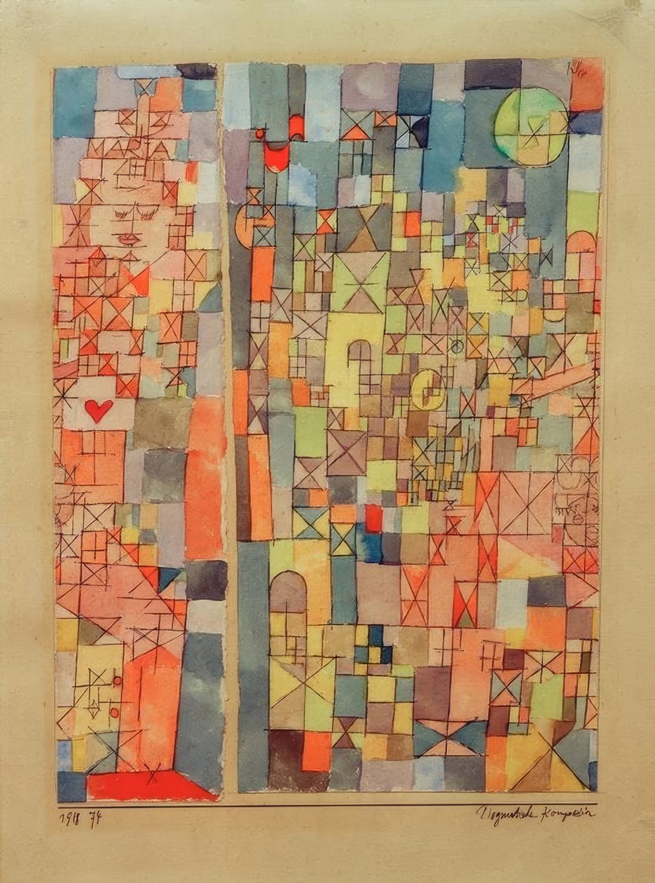 Dogmatisk sammensætning af Paul Klee