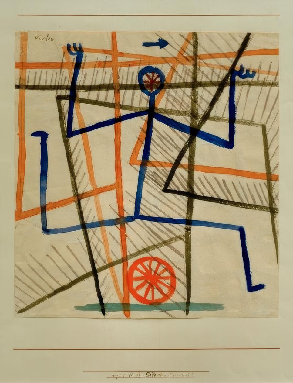 Skynd dig uden overvejelse af Paul Klee