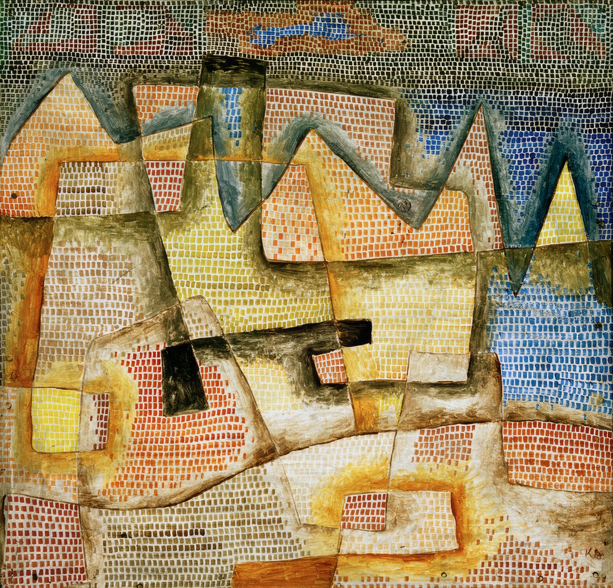 Klippekyst af Paul Klee