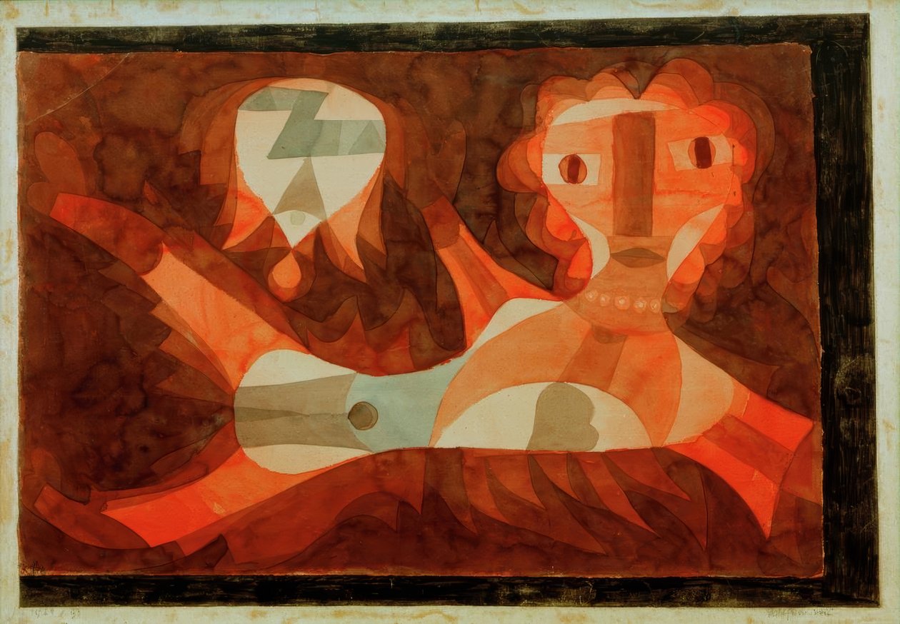 Guldfisk kvinde af Paul Klee
