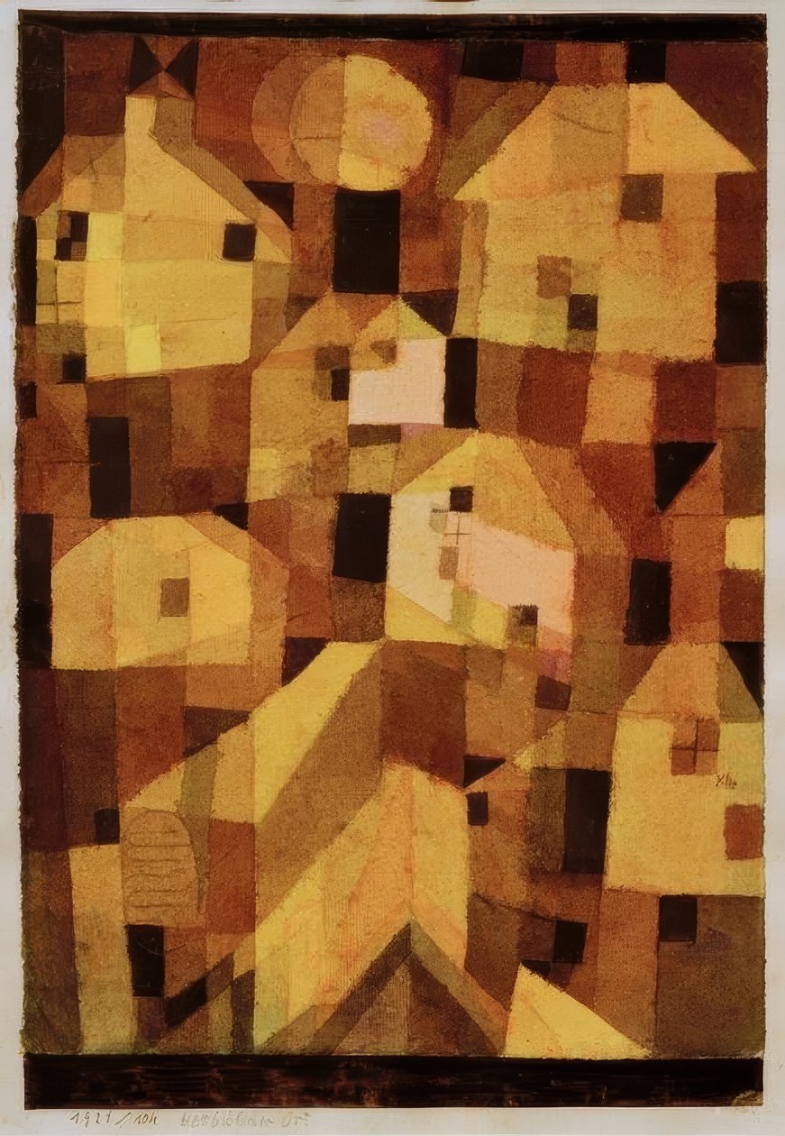 Efterårssted af Paul Klee