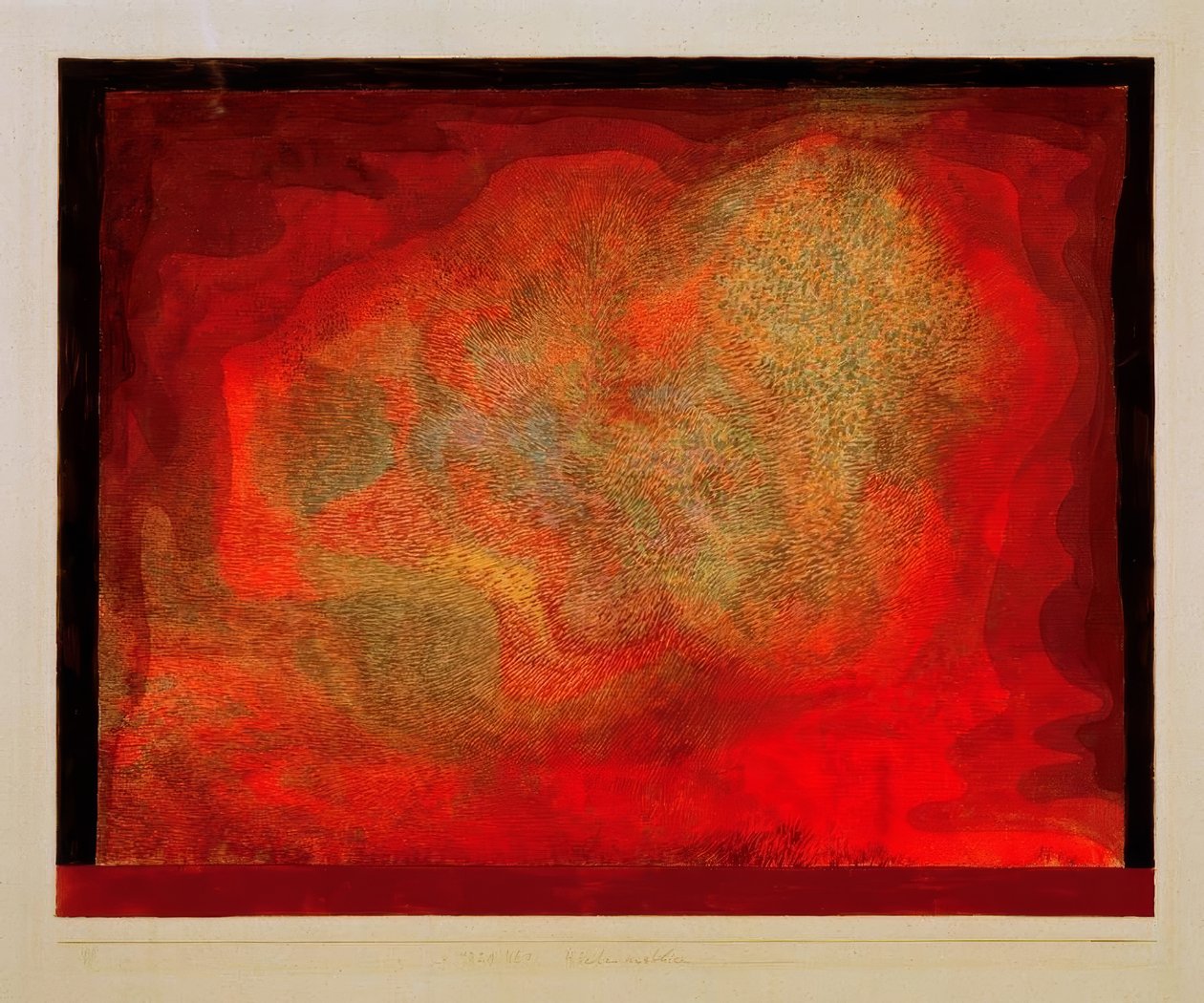 Grotteudsigt af Paul Klee