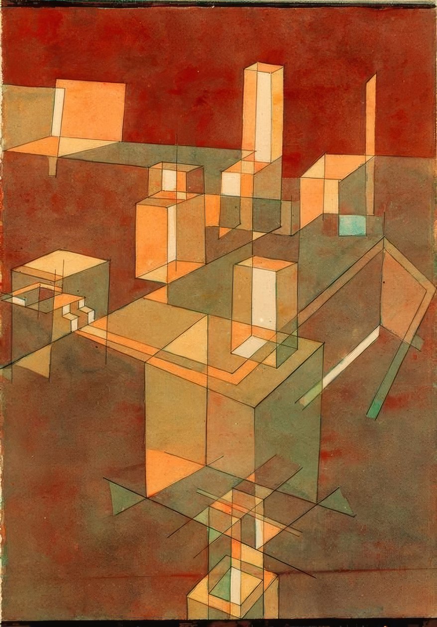 italiensk by af Paul Klee