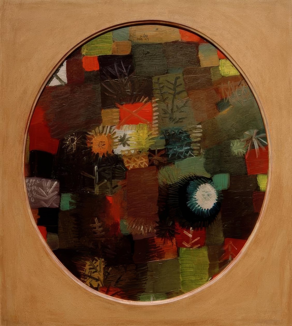 Lille julestilleben af Paul Klee
