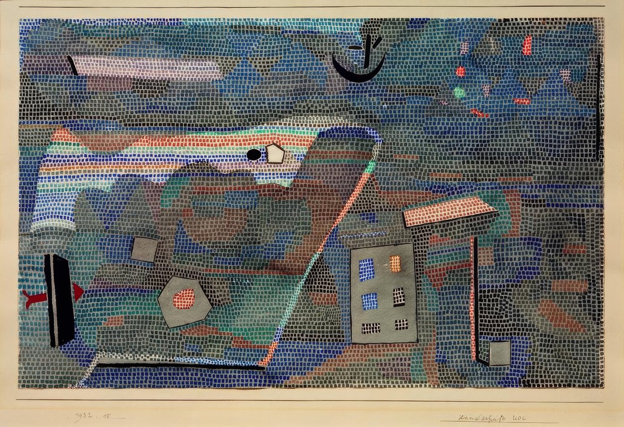 Landskab UOL af Paul Klee