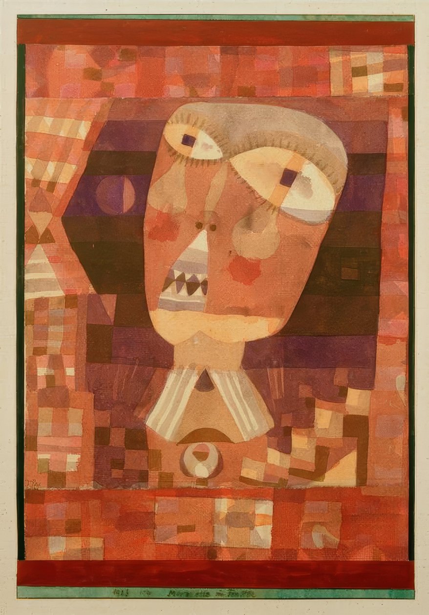 Dukke i vinduet af Paul Klee